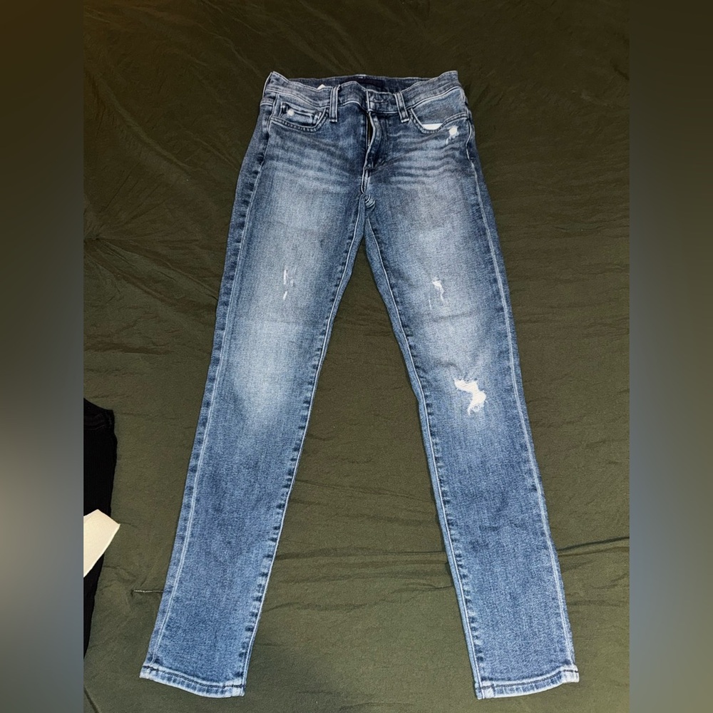 MIA Women's Straight Leg Blue Jeans